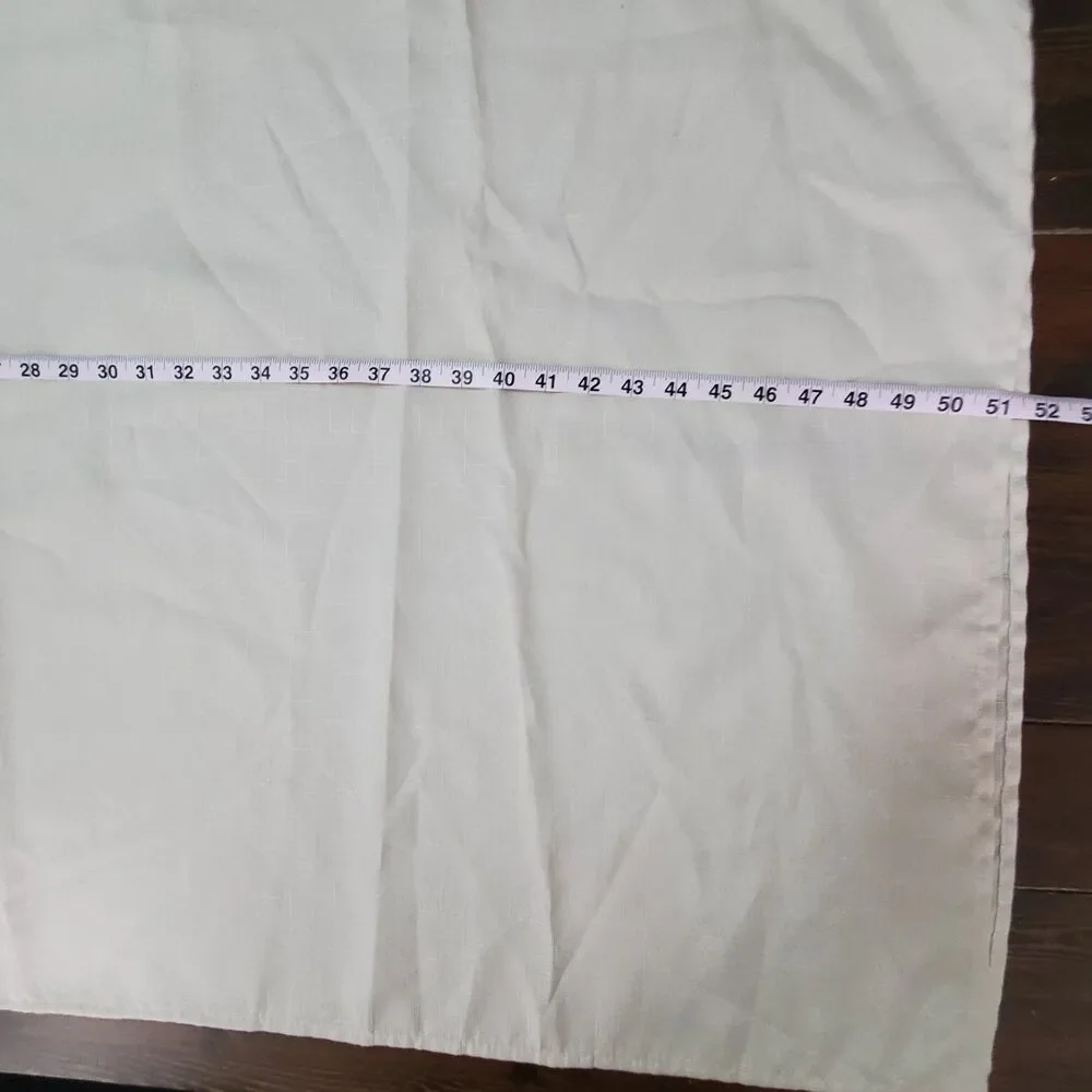 Tablecloth Beige Polyester Rectangle 72x51